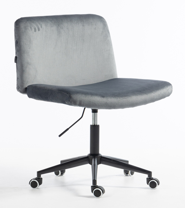 HOKER HR150K GRAFITOWY WELUR CZARNA PODSTAWA