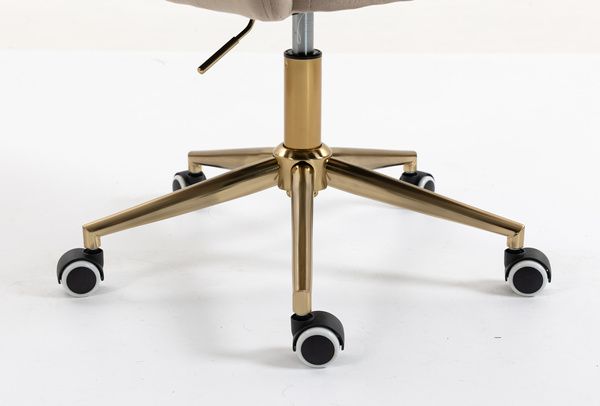 HOKER HR250K LATTE WELUR  ZŁOTA PODSTAWA