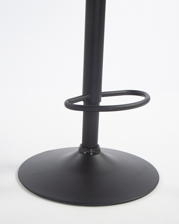 HOKER HR2055W GRAFITOWY WELUR CZARNA PODSTAWA