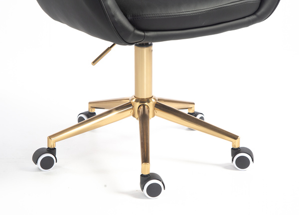 HOKER HR2055K CZARNY ZŁOTA PODSTAWA