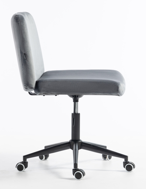 HOKER HR150K GRAFITOWY WELUR CZARNA PODSTAWA