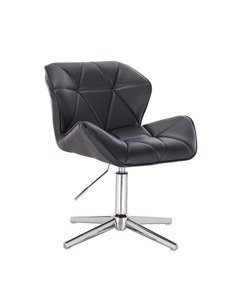 FOTEL HR111CROSS CZARNY