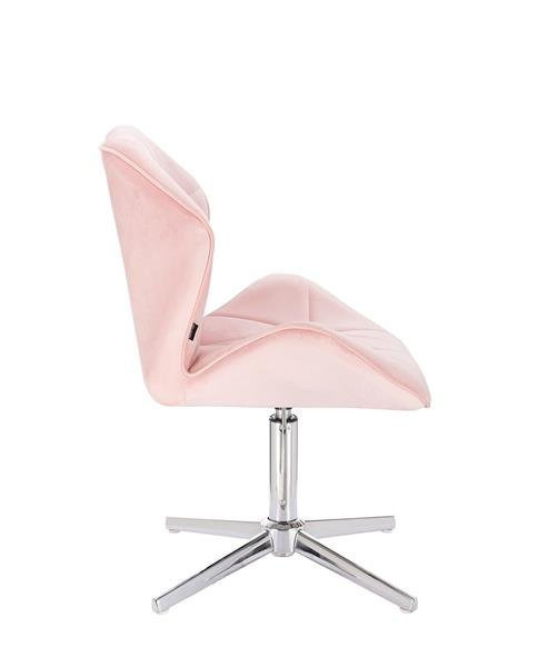 HOKER HR212CROSS PUDROWY RÓŻ WELUR