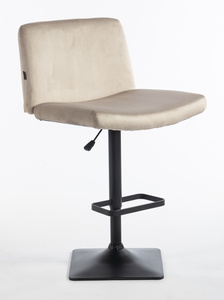 HOKER HR150KW LATTE WELUR CZARNA PODSTAWA