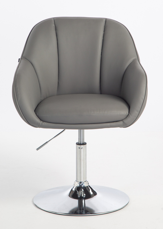 HOKER HR2055N SZARY CHROMOWANA PODSTAWA