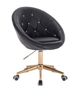 HOKER HR8516CK CZARNY ZŁOTA PODSTAWA