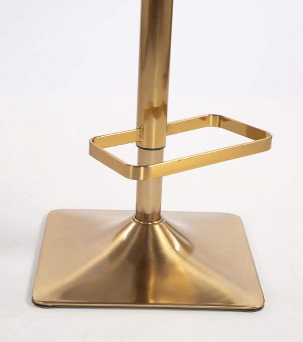 HOKER HR2055KW KREMOWY WELUR ZŁOTA PODSTAWA