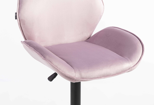 FOTEL HR350W WRZOSOWY WELUR CZARNA PODSTAWA