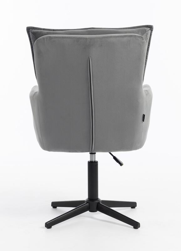 HOKER HR250CROSS GRAFITOWY WELUR  CZARNA PODSTAWA