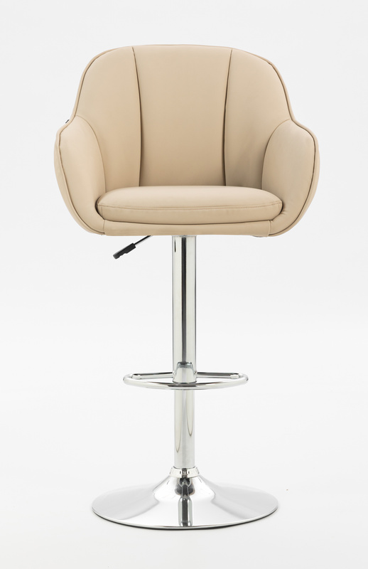 HOKER HR2055W KREMOWY CHROMOWANA PODSTAWA