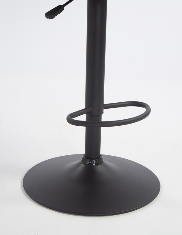 HOKER HR2055W KREMOWY WELUR CZARNA PODSTAWA