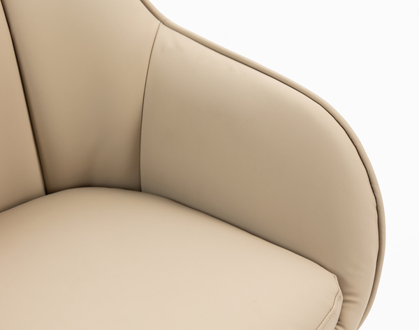 HOKER HR2055W KREMOWY CZARNA PODSTAWA