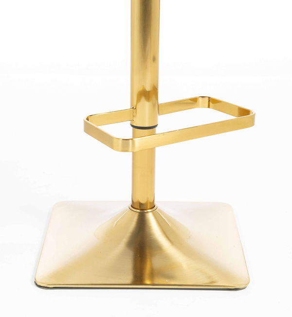 HOKER HR250KW CZARNY WELUR  ZŁOTA PODSTAWA