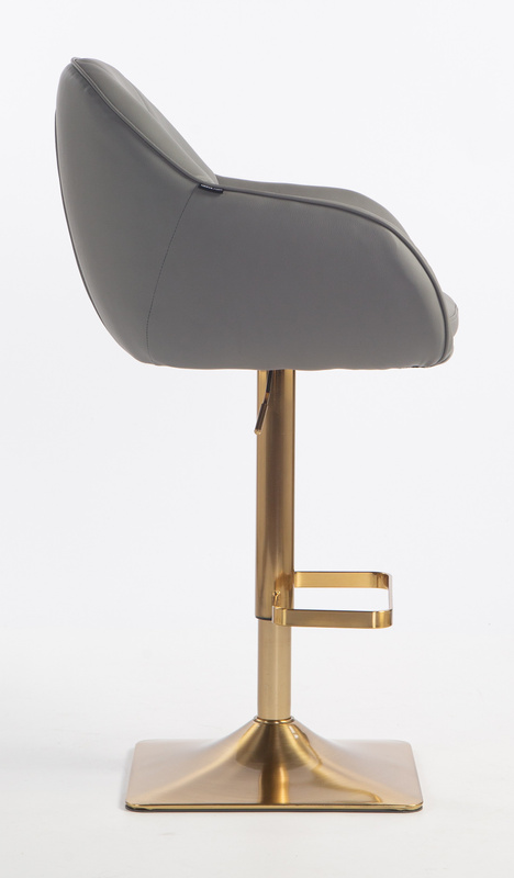 HOKER HR2055KW SZARY ZŁOTA PODSTAWA