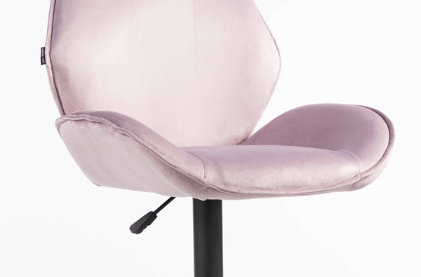 FOTEL HR350W WRZOSOWY WELUR CZARNA PODSTAWA