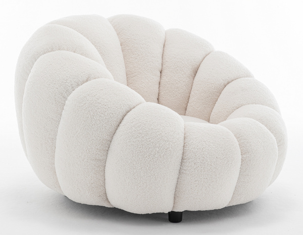 FOTEL HR9223 DYNIA BIAŁY BARANEK