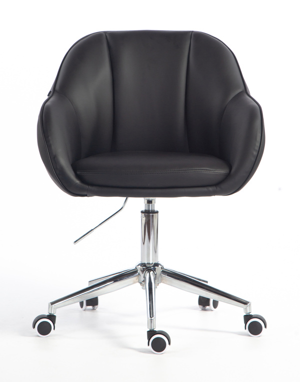 HOKER HR2055K CZARNY CHROMOWANA PODSTAWA