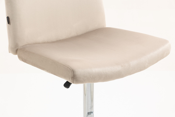 HOKER HR150W LATTE WELUR CHROMOWANA PODSTAWA