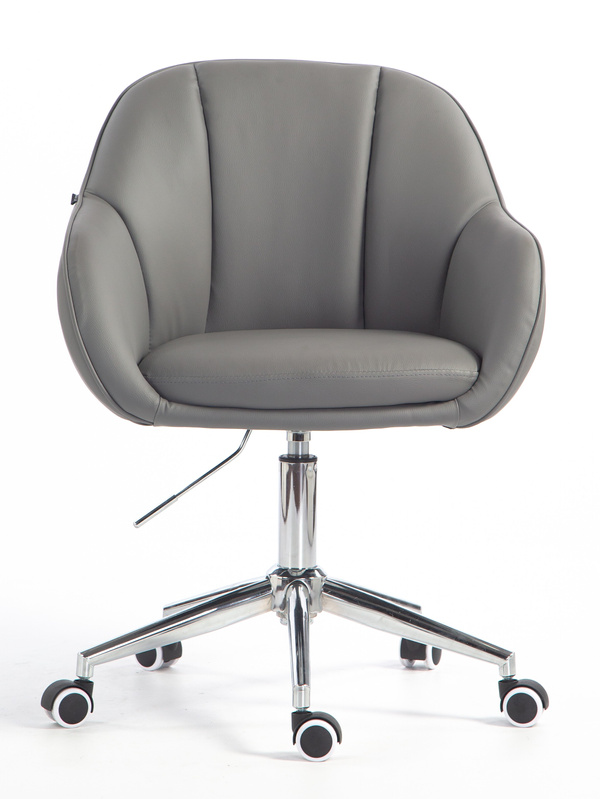 HOKER HR2055K SZARY CHROMOWANA PODSTAWA