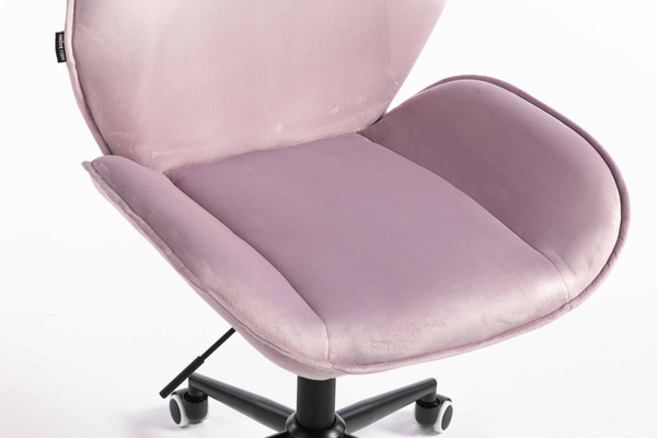 FOTEL HR350K WRZOSOWY WELUR CZARNA PODSTAWA