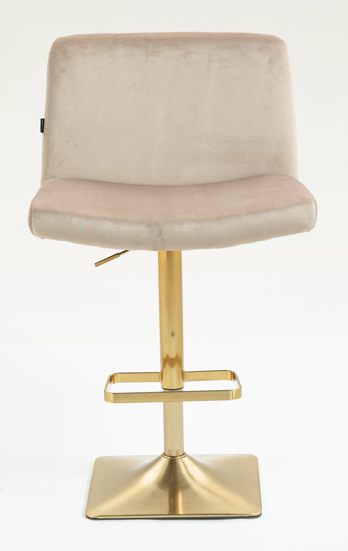 HOKER HR150KW LATTE WELUR ZŁOTA PODSTAWA