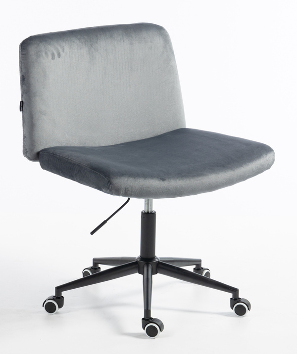 HOKER HR150K GRAFITOWY WELUR CZARNA PODSTAWA