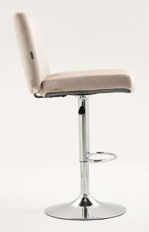 HOKER HR150W LATTE WELUR CHROMOWANA PODSTAWA