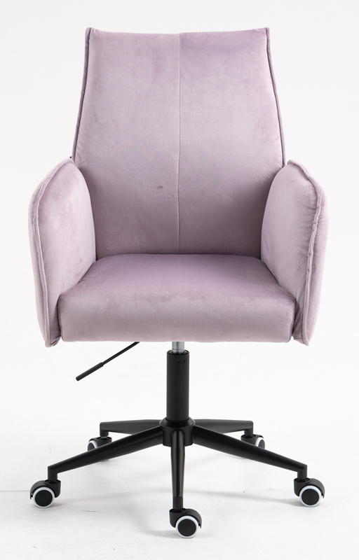 FOTEL HR280K WRZOSOWY WELUR CZARNA PODSTAWA