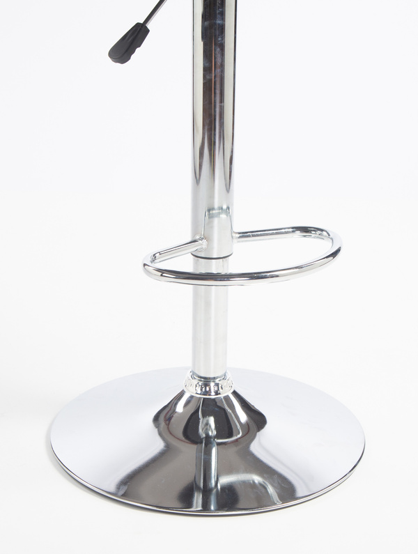 HOKER HR2055W CZARNY WELUR CHROMOWANA PODSTAWA