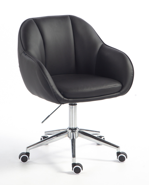 HOKER HR2055K CZARNY CHROMOWANA PODSTAWA