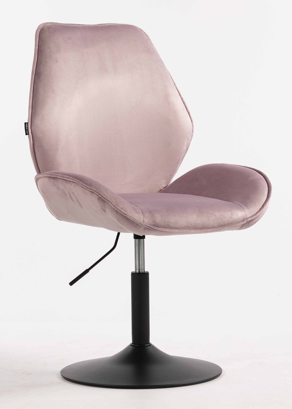 FOTEL HR350N WRZOSOWY WELUR CZARNA PODSTAWA