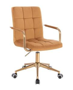 HOKER HR1015KP MIODOWY WELUR ZŁOTA PODSTAWA