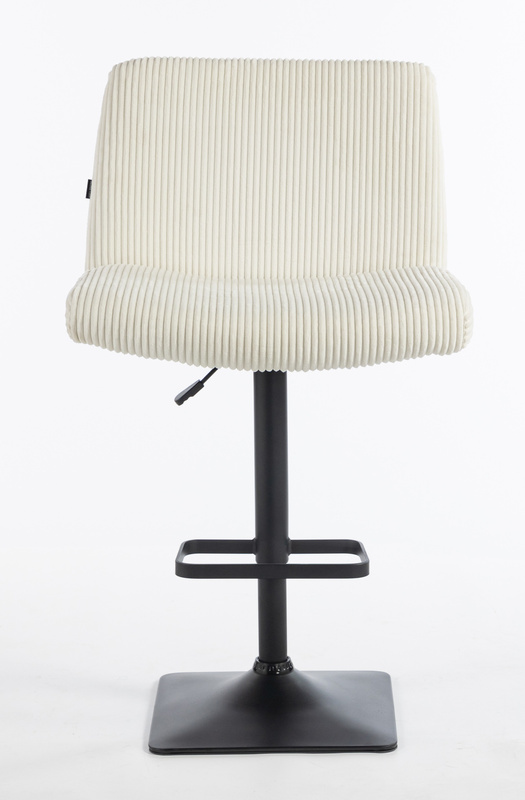 HOKER HR150KW BIAŁY SZTRUKS CZARNA PODSTAWA