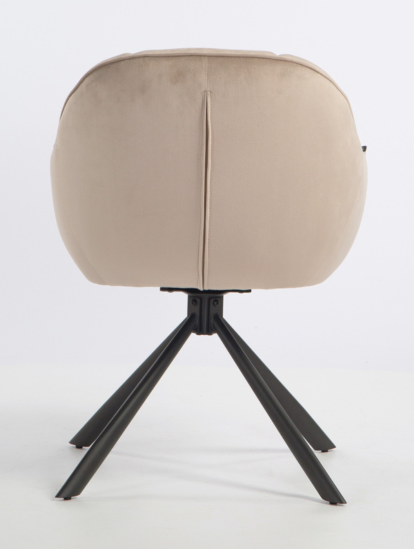 HOKER HR2055 LATTE WELUR CZARNY PAJĄK