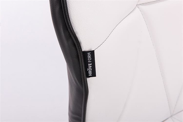 HOKER HR212 BIAŁO-CZARNY CZARNA PODSTAWA