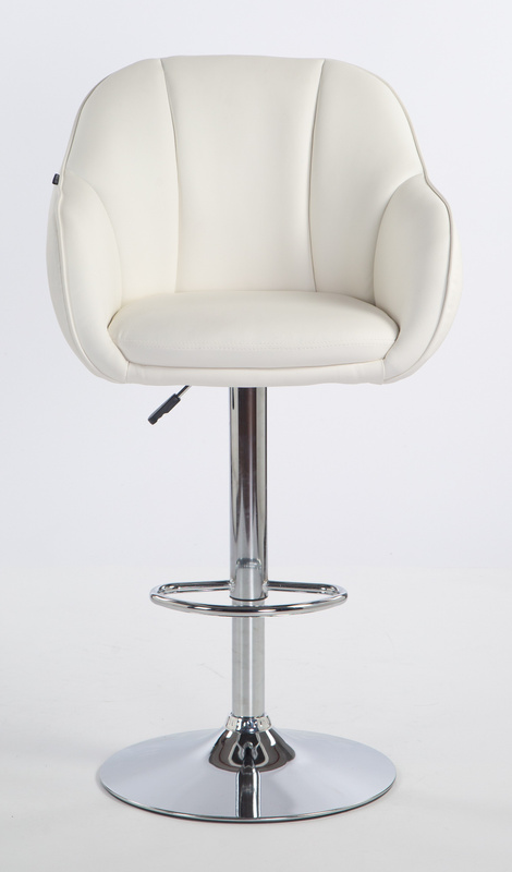 HOKER HR2055W BIAŁY CHROMOWANA PODSTAWA