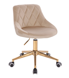 HOKER HR1054K LATTE WELUR ZŁOTA PODSTAWA